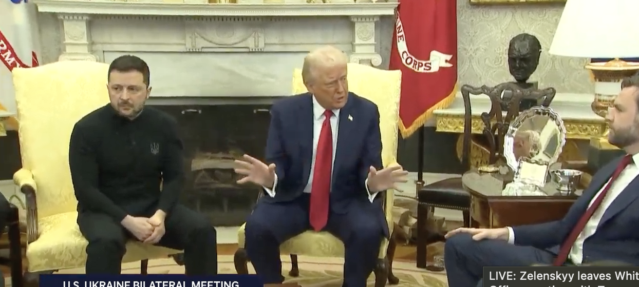 Trump and Zelenskyy meeting